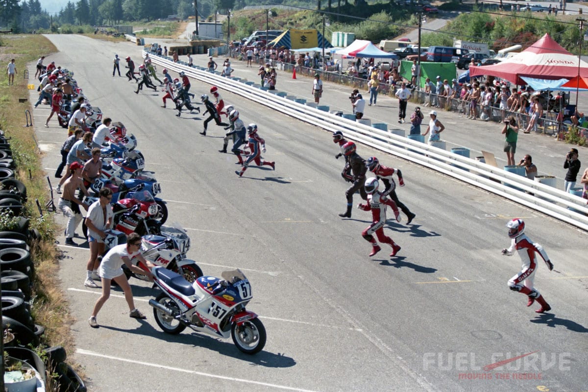 Canadian Motorcycle Road Racing, Westwood Motorcycle Racing Club, Fuel Curve