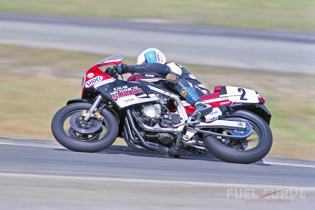 Canadian Motorcycle Road Racing, Westwood Motorcycle Racing Club, Fuel Curve