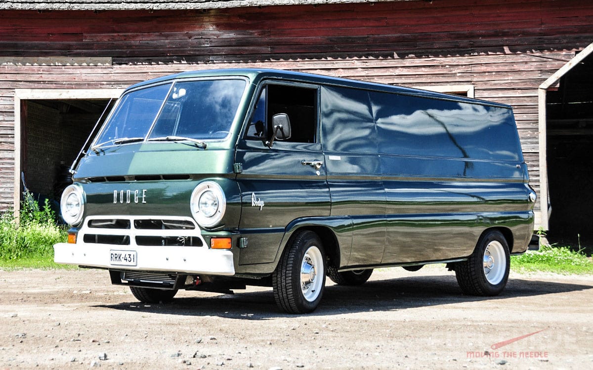 Cabover Vans, Ford Econoline, Chevy Corvan, Dodge A100, Fuel Curve