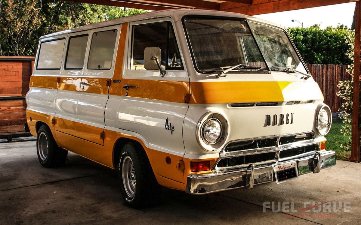 Cabover Vans, Ford Econoline, Chevy Corvan, Dodge A100, Fuel Curve