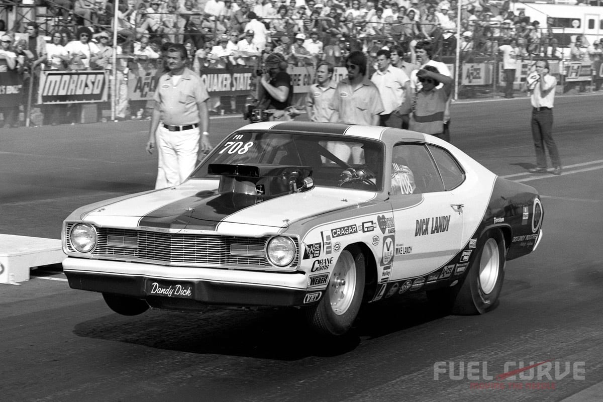 1970s Pro Stock Drag Racing, Fuel Curve