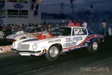 1970's Pro Stock Drag Racing, Fuel Curve