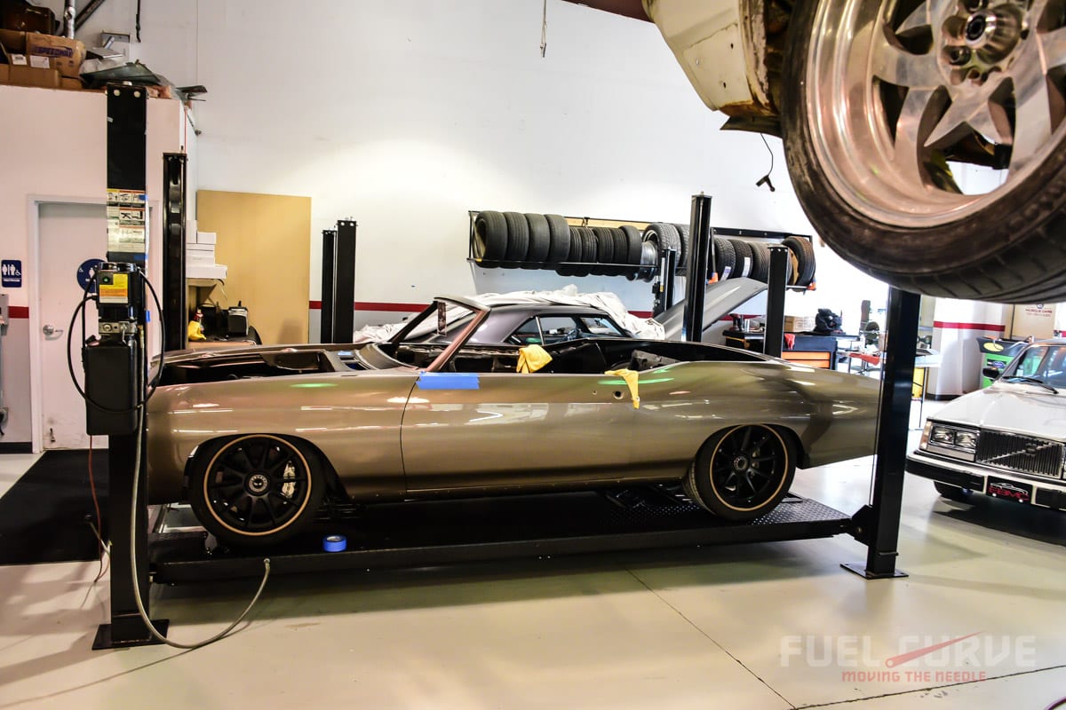 East Bay Muscle Cars, Brentwood, Fuel Curve
