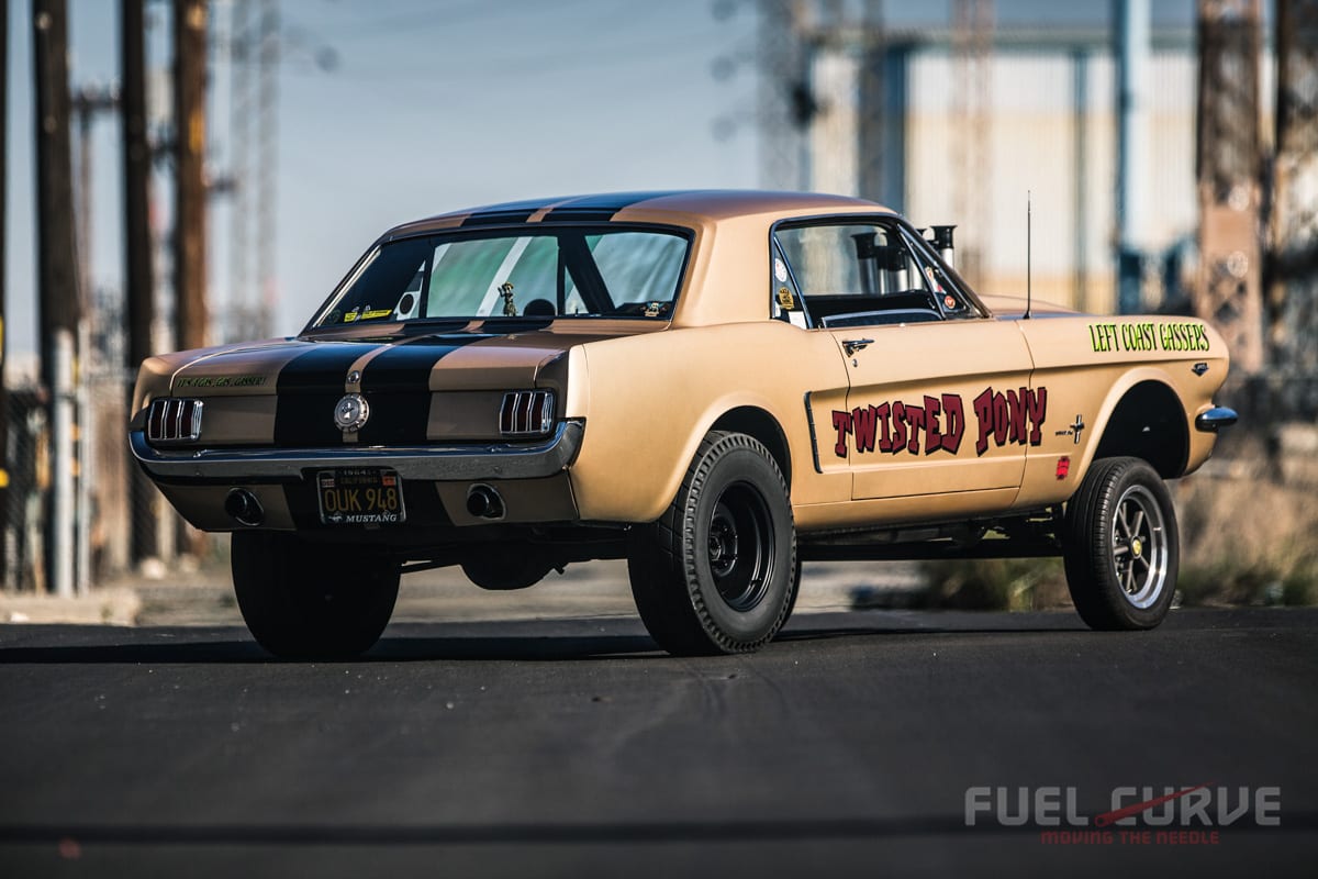 Ford Mustang Gasser, Straight Axle, Fuel Curve.