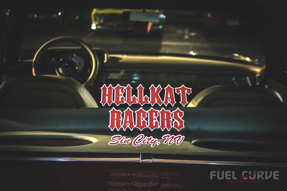 Hellcat's Hot Rod Wednesdays, Las Vegas, Round table Pizza, Fuel Curve