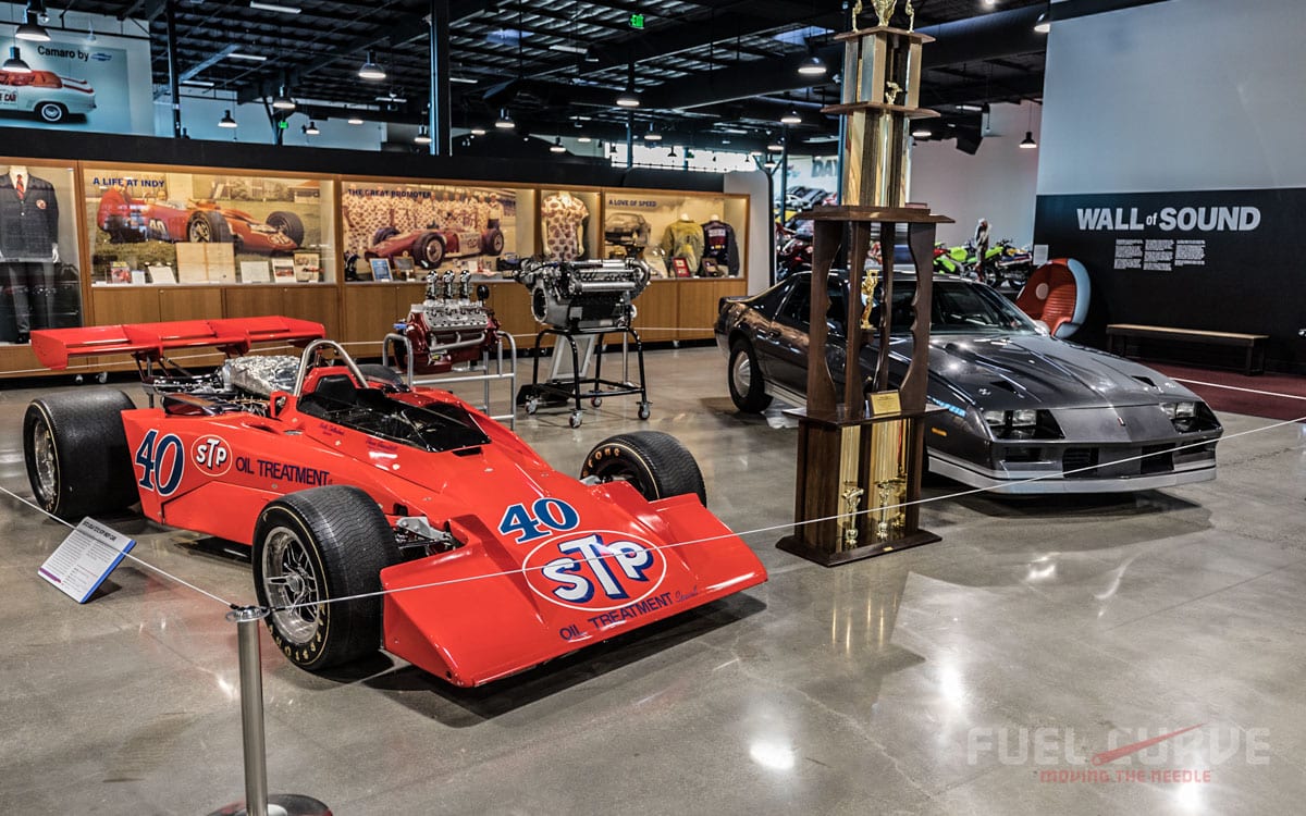 World of Speed Museum Portland, Fuel Curve