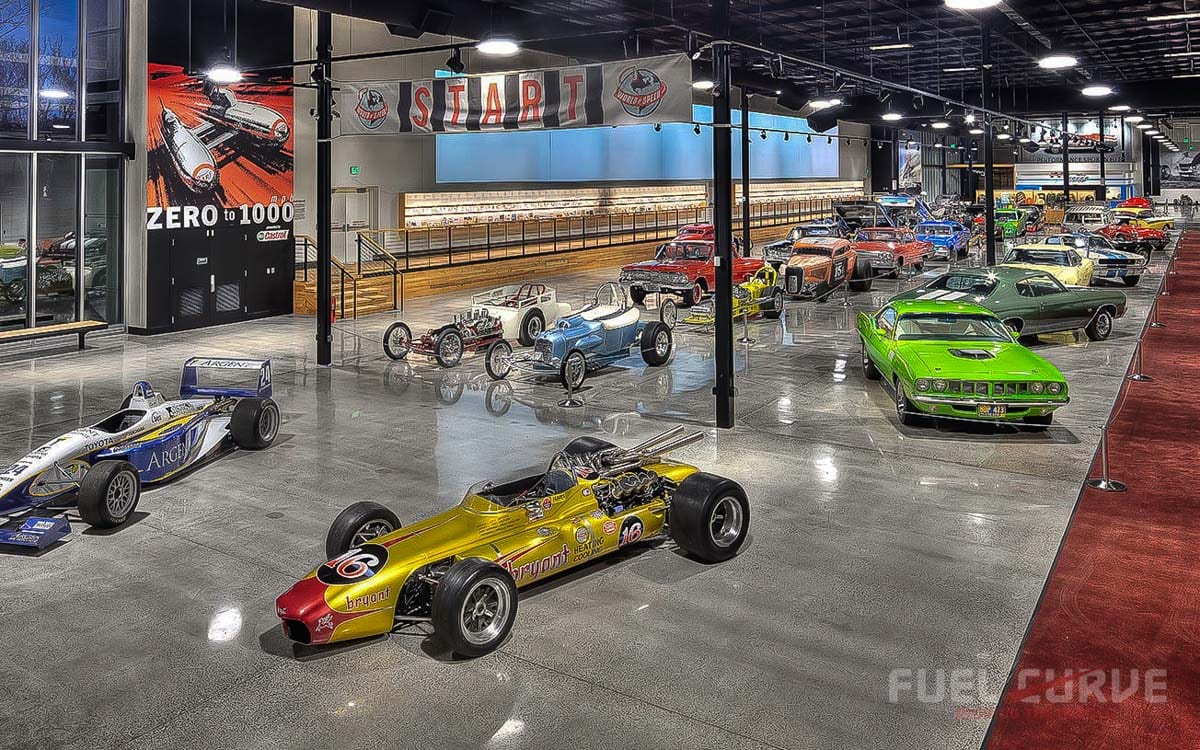 World of Speed Museum Portland, Fuel Curve