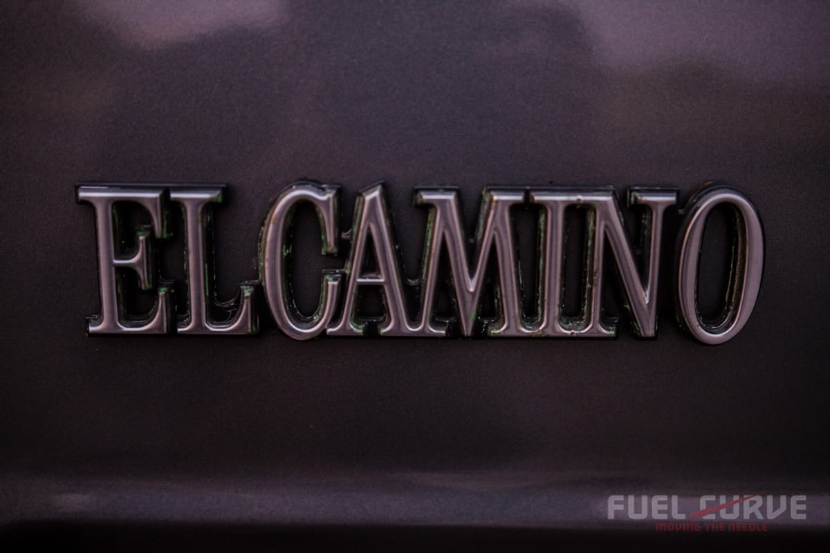 1987 El Camino SS, Fuel Curve