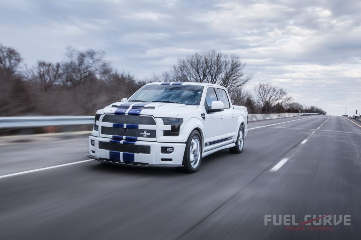 2017 Shelby F150 Super Snake, Fuel Curve