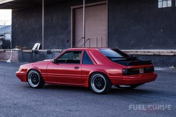 1985 Ford Mustang SVO Turbo, Fuel Curve