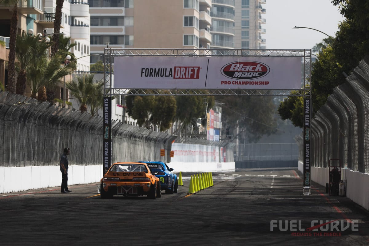 Formula Drift Long Beach, Fuel Curve