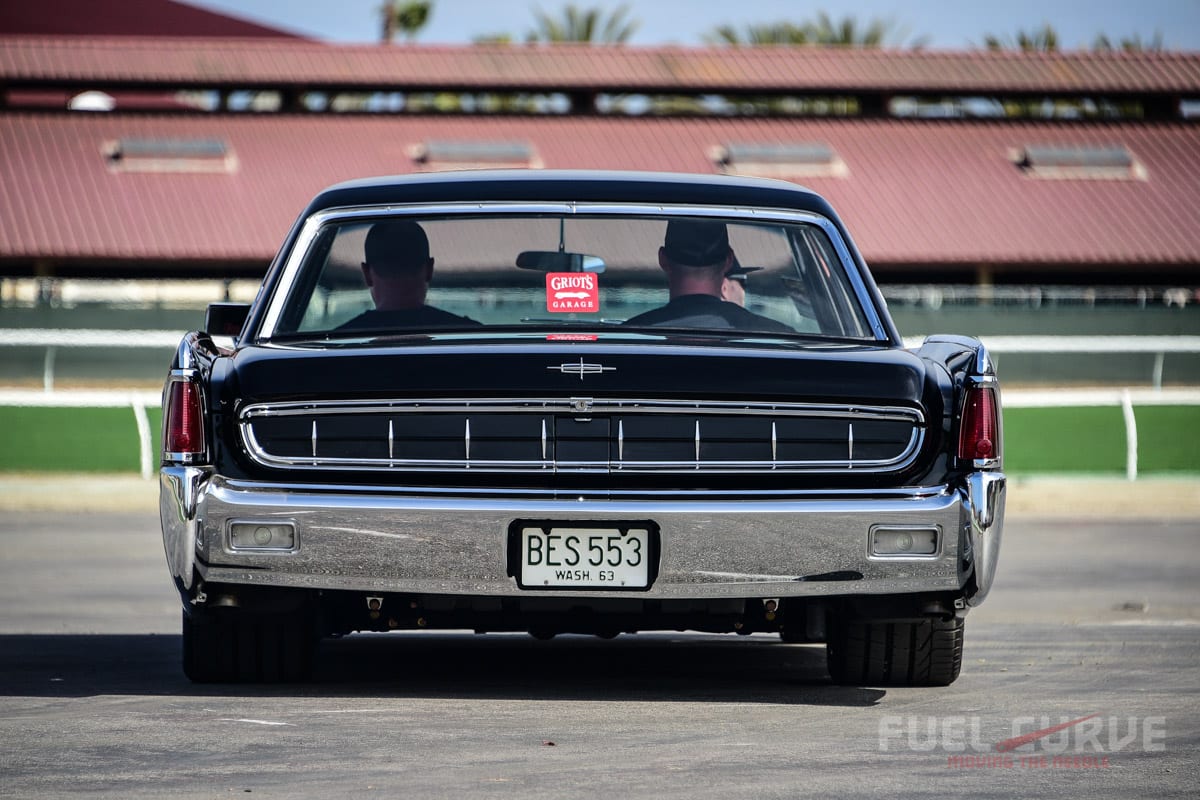 Nick Griot 1963 Lincoln Continental, Fuel Curve