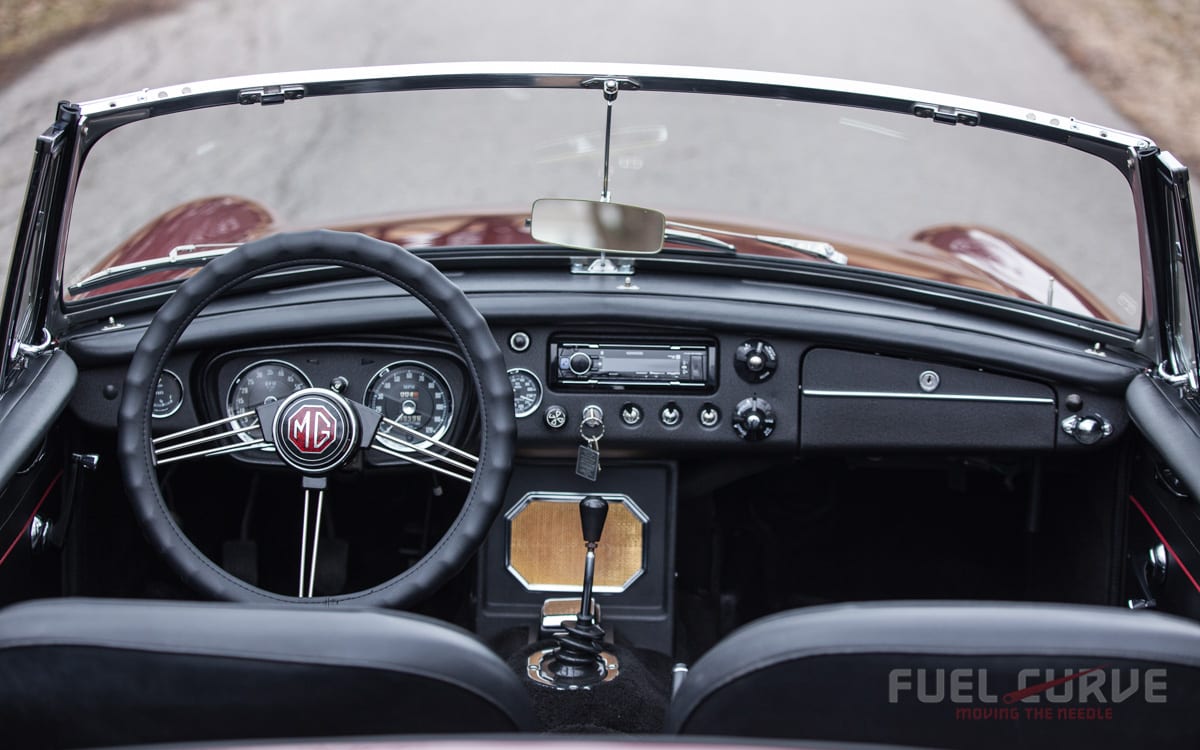 1964 MGB Roadster, Fuel Curve