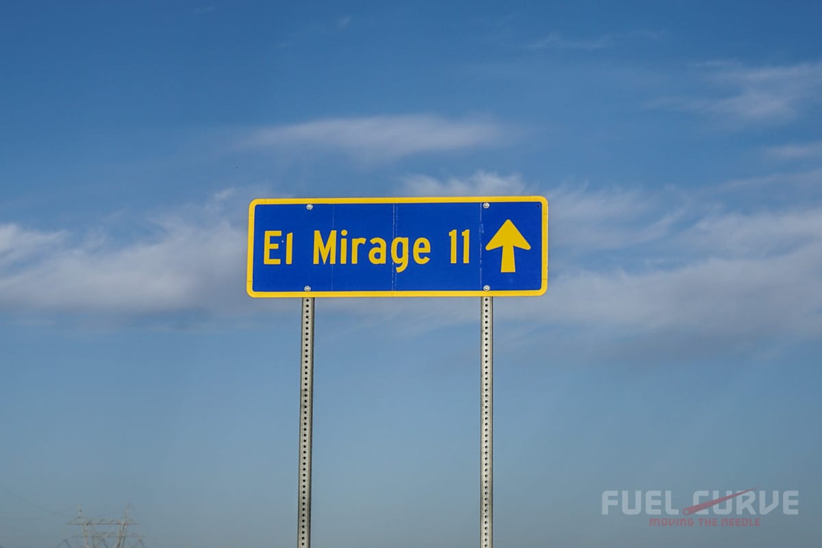 El Mirage Season Opener, Fuel Curve