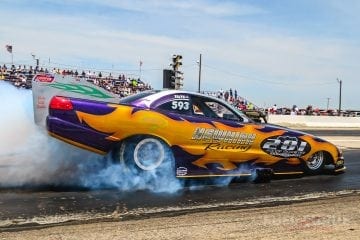 Funny Car Chaos Amarillo, Fuel Curve