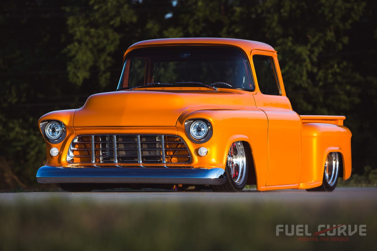 1955 Chevy Step Side, Fuel Curve