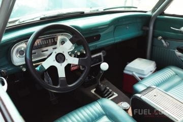 1961 Pro Street Falcon, Fuel Curve