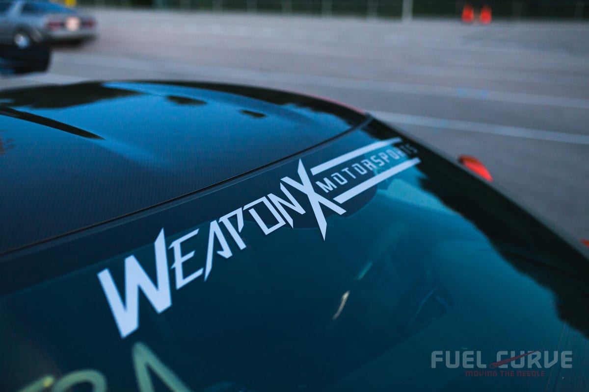 2019 ZR1 Corvette, Weapon-X Motorsports, Fuel Curve