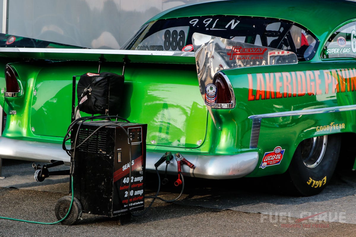 Goodguys Friday Night Drags, Fuel Curve