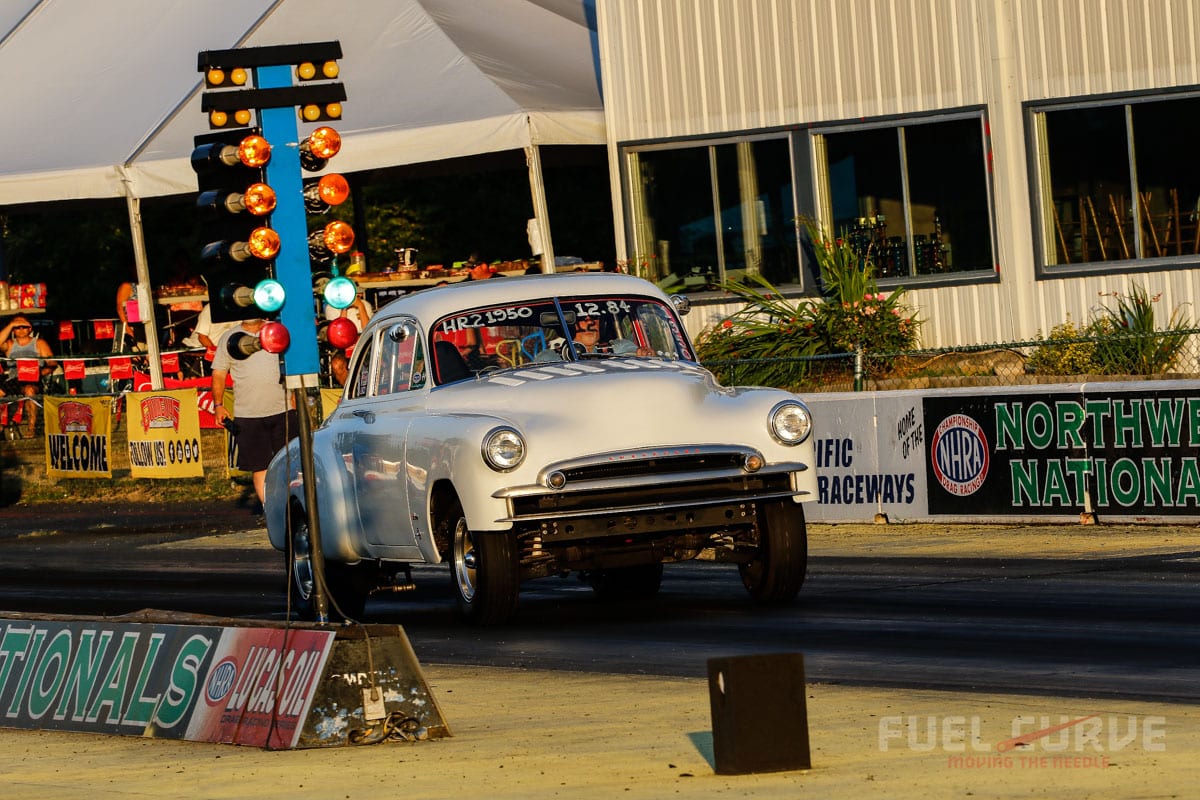 Goodguys Friday Night Drags, Fuel Curve