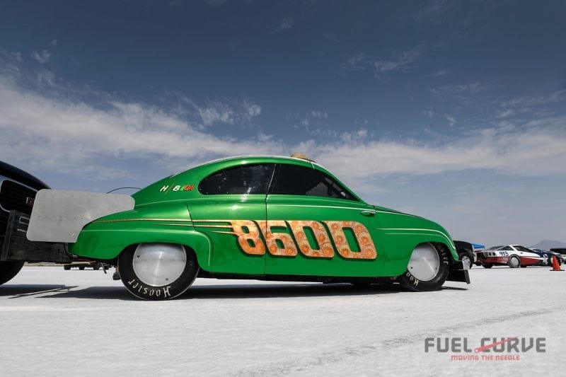 SCTA Bonneville Speed Week Shootout at the Salt Flats Fuel Curve