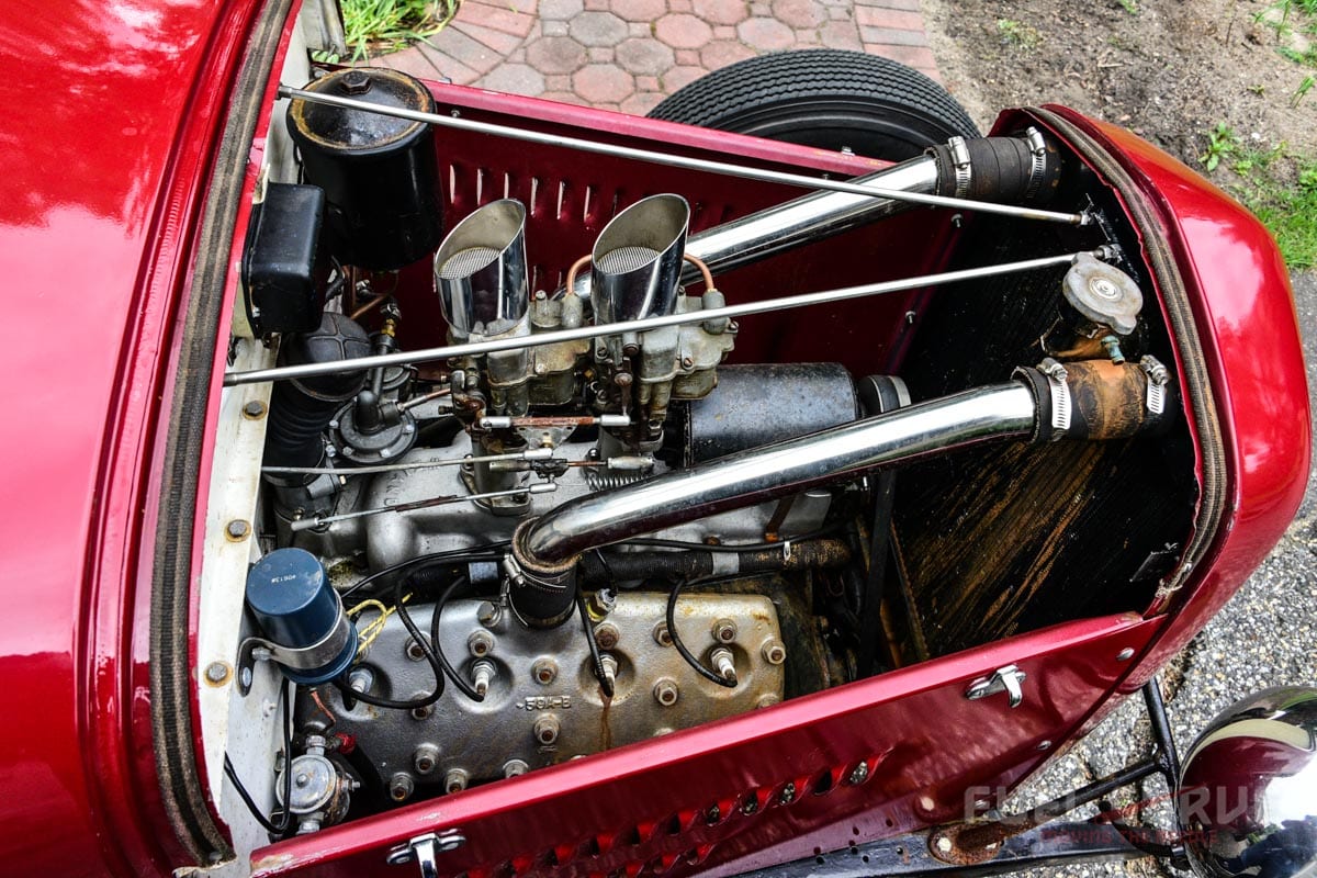 1929 Ford A-V8 Roadster, Fuel Curve