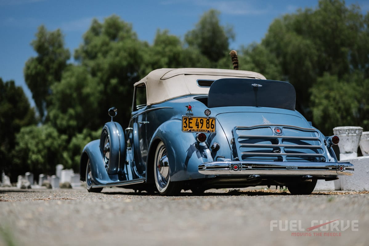 1936 Packard 120 Convertible, Fuel Curve