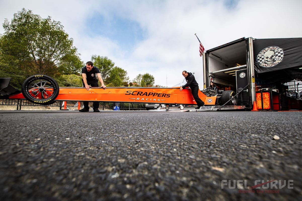 Scrappers Racing, Top Fuel, Fuel Curve
