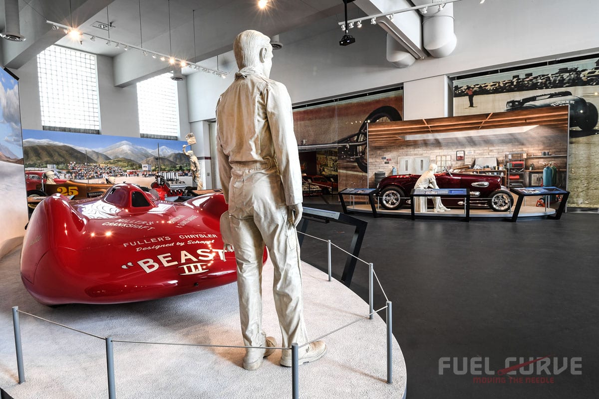 NHRA Museum, Fuel Curve