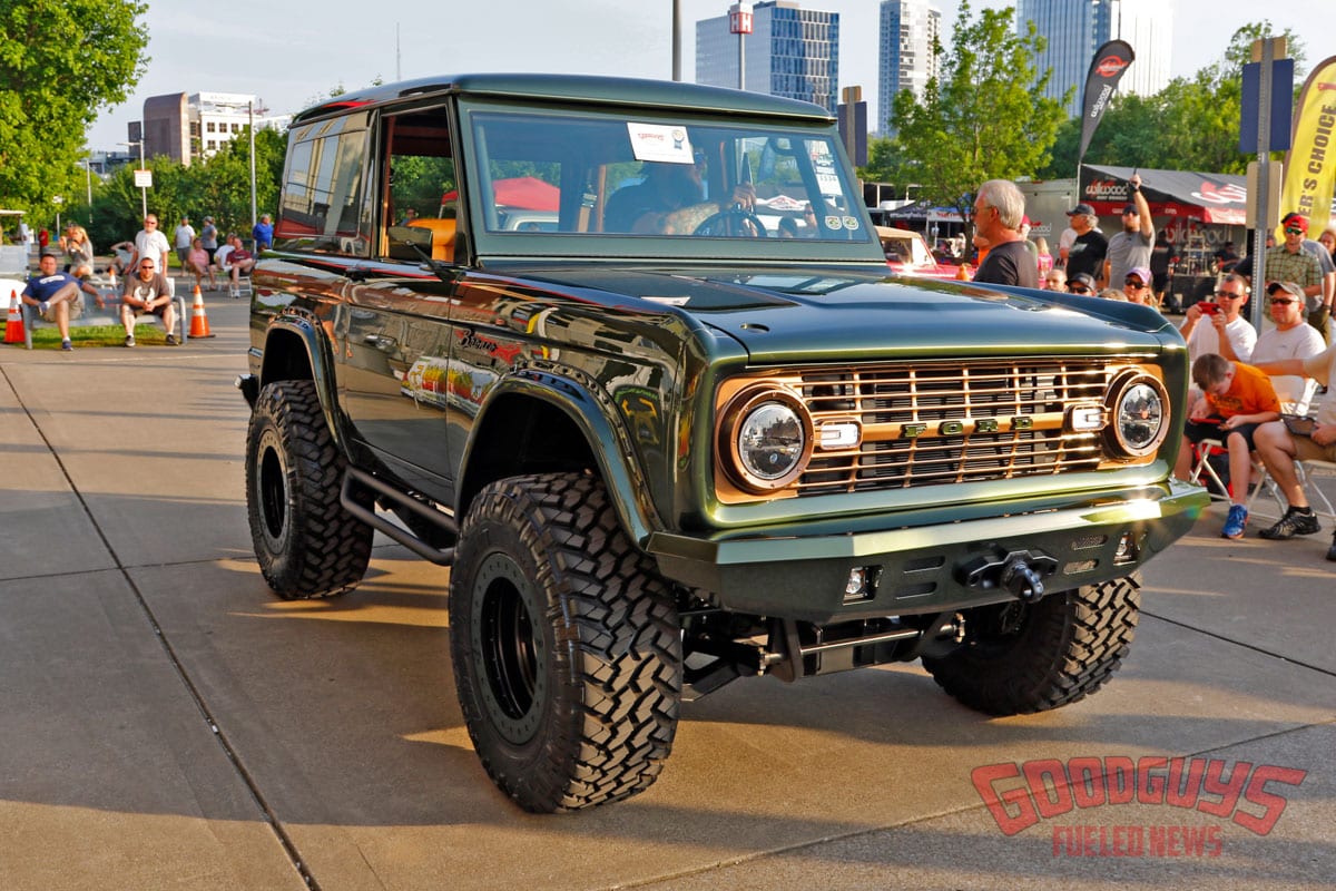 Builders Choice, ford bronco, roadster shop chassis