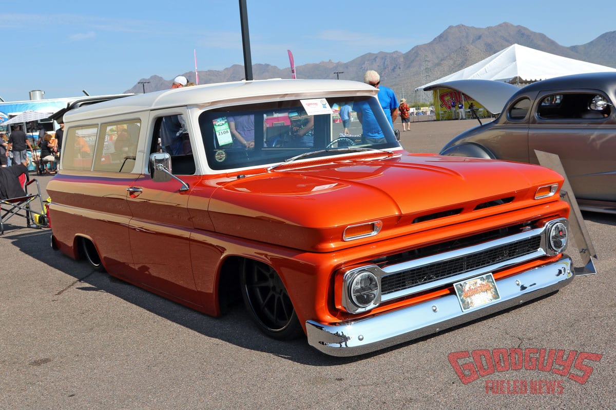 Builders Choice, 1966 suburban, lakeside rods and rides, roadster shop chassis, LT4