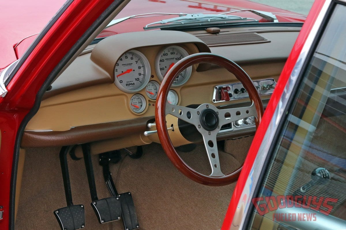 widebody mercedes, 1969 mercedes, 1969 mercedes 280SEL, Vescio’s Custos, red pig, red pig mercedes, Reviva, Reviva engines