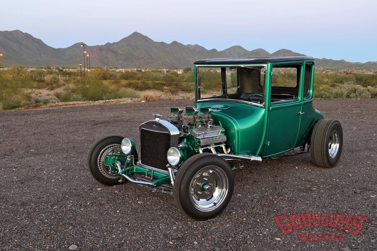60s-Style Hot Rod, Tall T, Ford T, Ford Coupe, Goodguys Gazette, 60s classic, traditional hot rod, traditional custom
