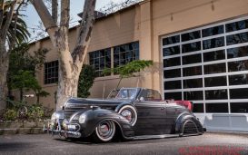 1939 Plymouth Convertible, 1939 Plymouth, lowrider, bomb, plymouth lowrider, custom paint, deadend magazine, goodguys