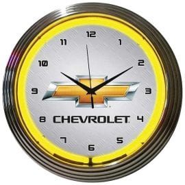 hot rod gifts, holiday gift guide, goodguys, goodguys rod and custom, hot rodder gifts, chevrolet performance, chevy, wall clock