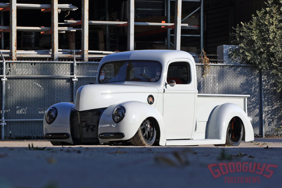 40 shades of grey, 1940 ford, classic truck, 40 ford, 1940 ford truck, supercharged ls, carolina customs, truck of the year, sema debut