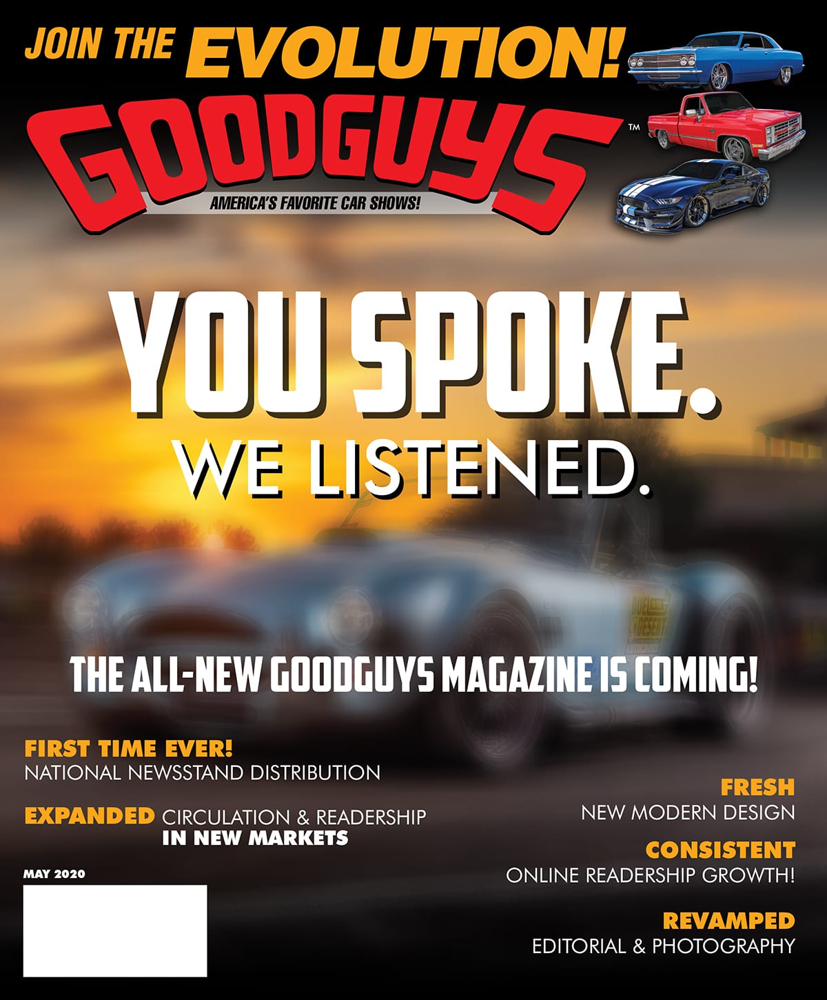 goodguys gazette, goodguys, goodguys magazine, damon lee, hot rod magazine, custom cars, classic trucks, street machine, pro touring, goodguys car show