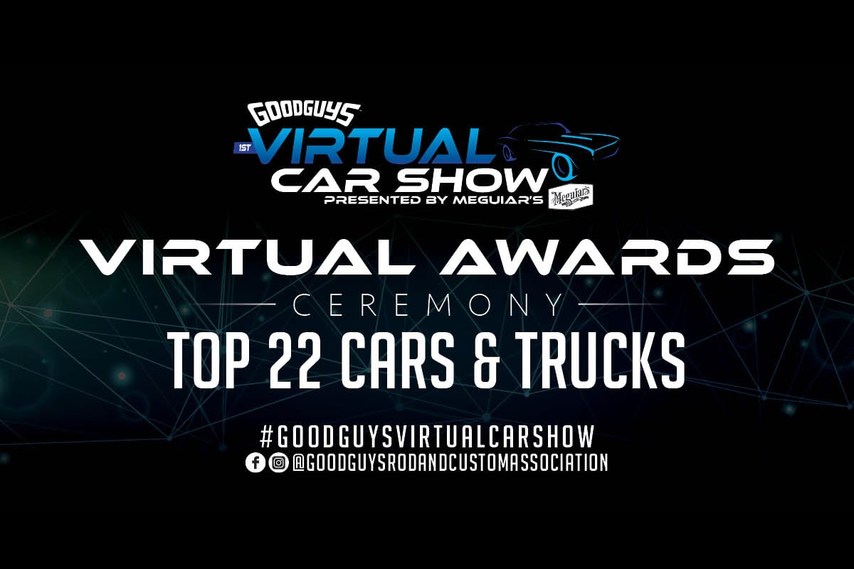 virtual car show, goodguys virtual car show, meguiars, meguiar's, virtual award winners