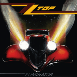 ZZ Top 1933 Ford Eliminator In The Sunset Adult T Shirt Rock Music 