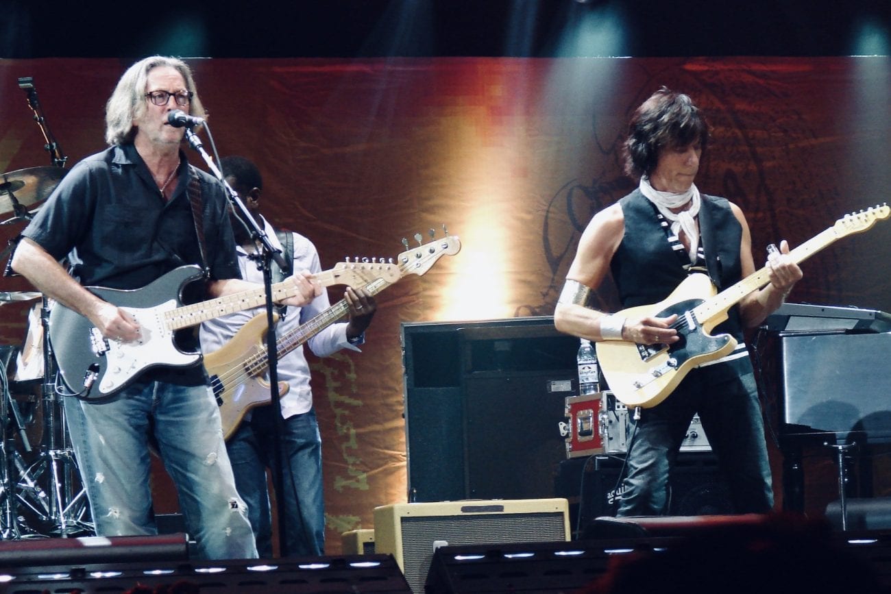 Eric Clapton, Jeff Beck, rock royalty