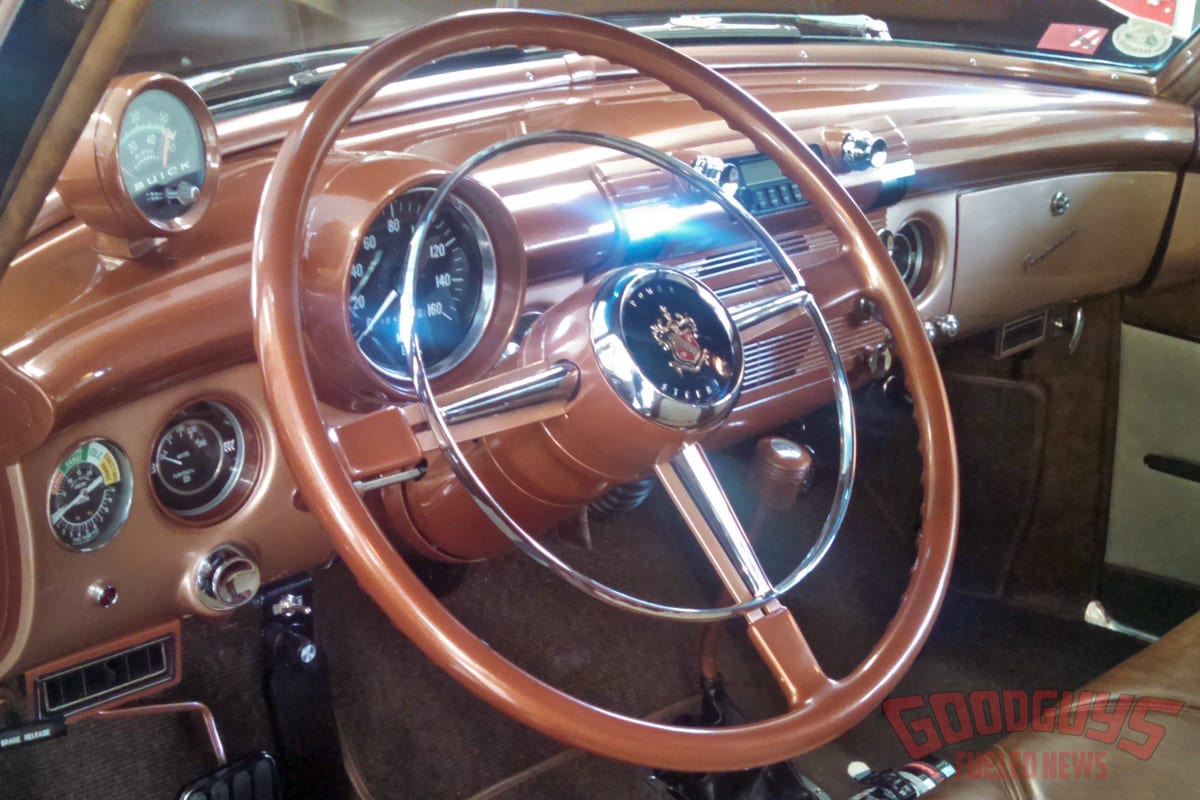 1952 Buick steering wheel