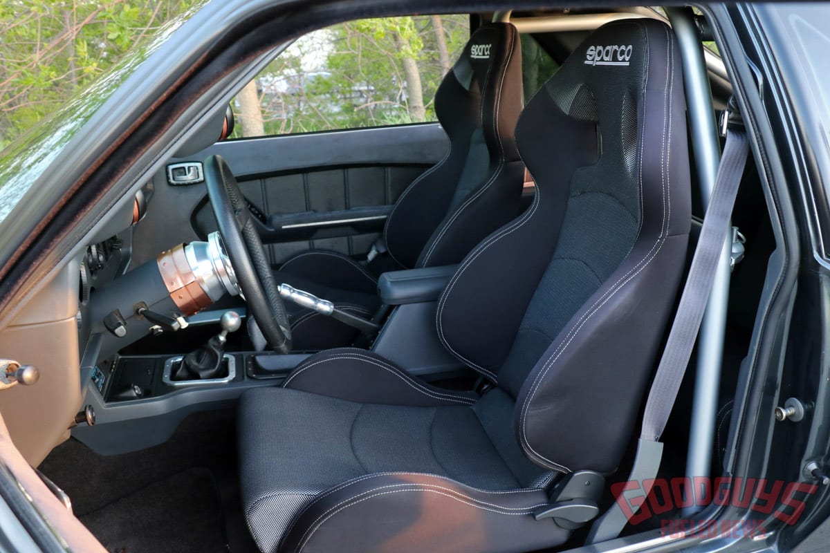 sparco seats in a 1986 mustang