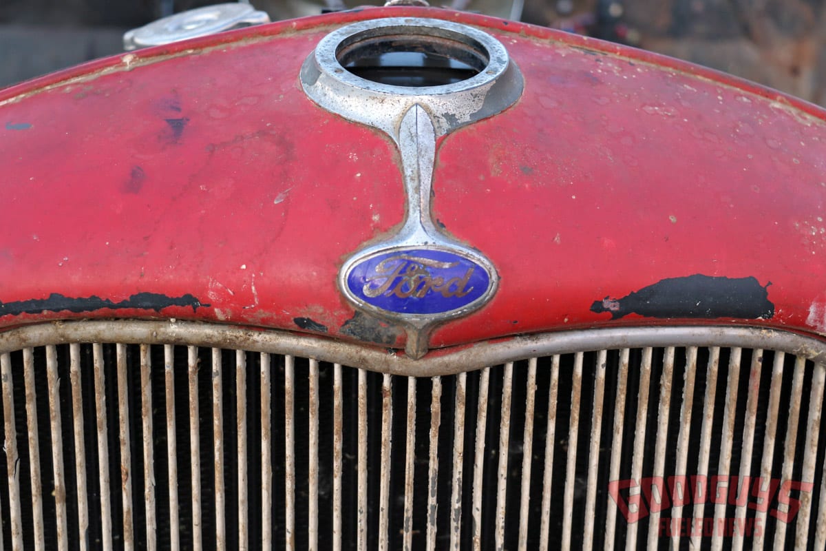 patina 1932 ford grille shell