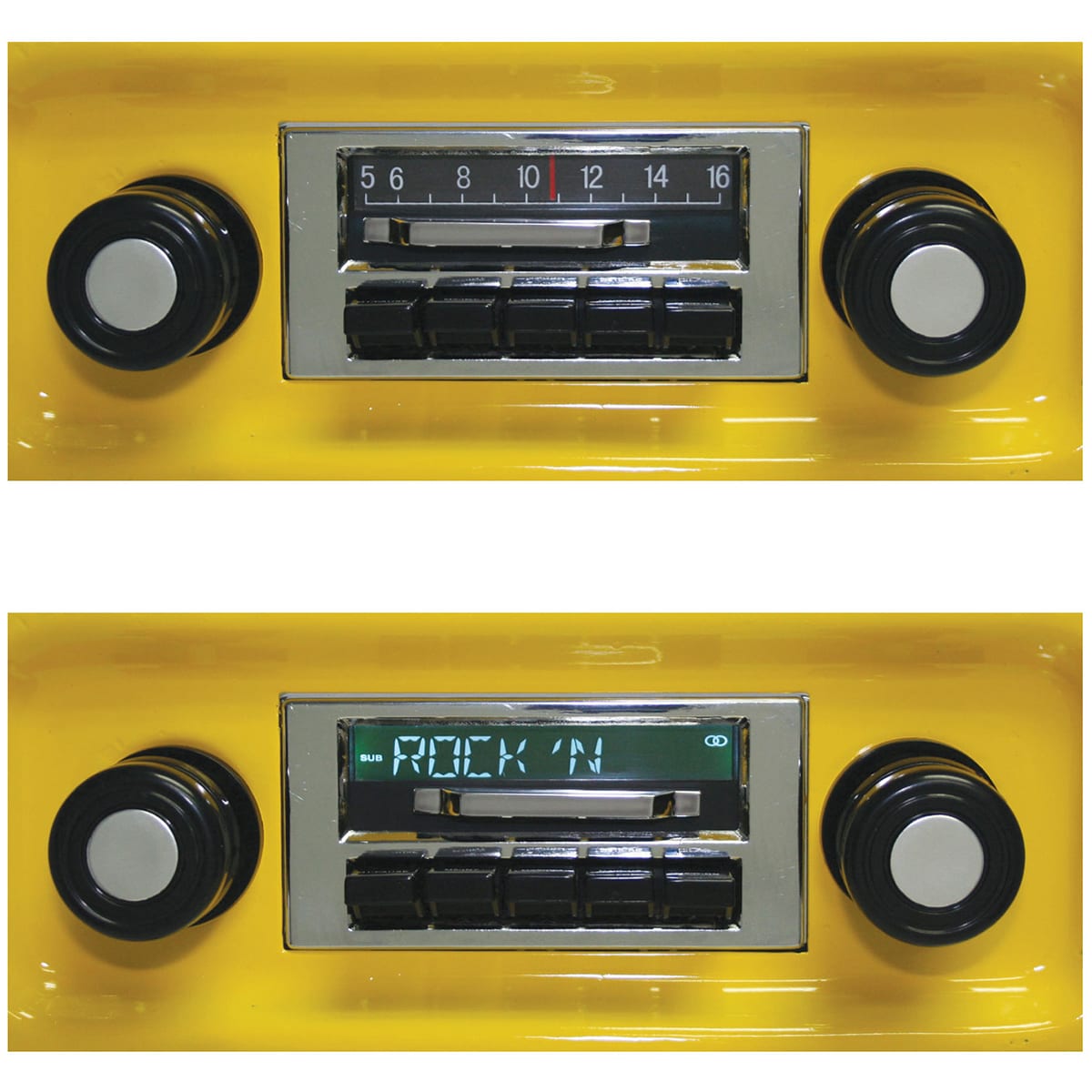 custom autosound, classic car radio, classic radio