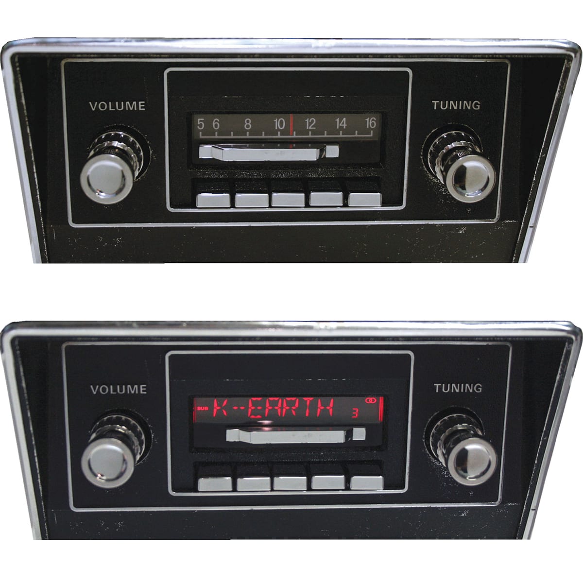 custom autosound, classic car radio, classic radio