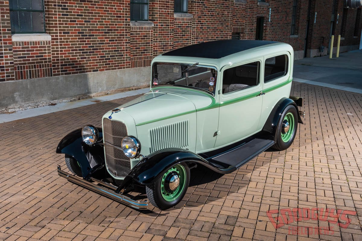 2020 street rod of the year, Goolsby customs, Goodguys street rod of the year, street rod of the year, 1932 ford, 1932 ford tudor, street rod, Nathan powell, Nathan powell 1932 ford