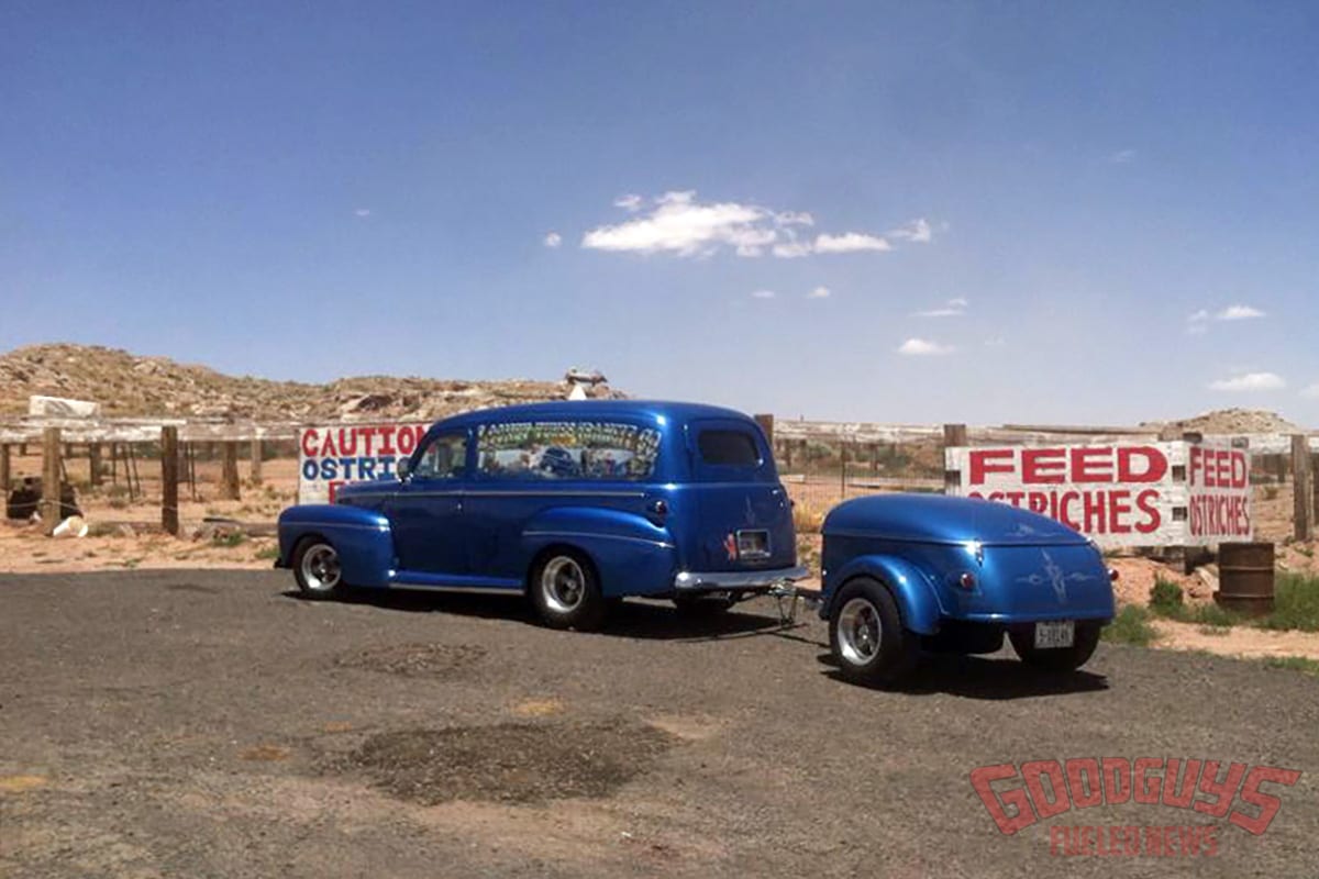 jeff karls, 1946 ford, hot rod, street rod, road rules, ya gotta drive em