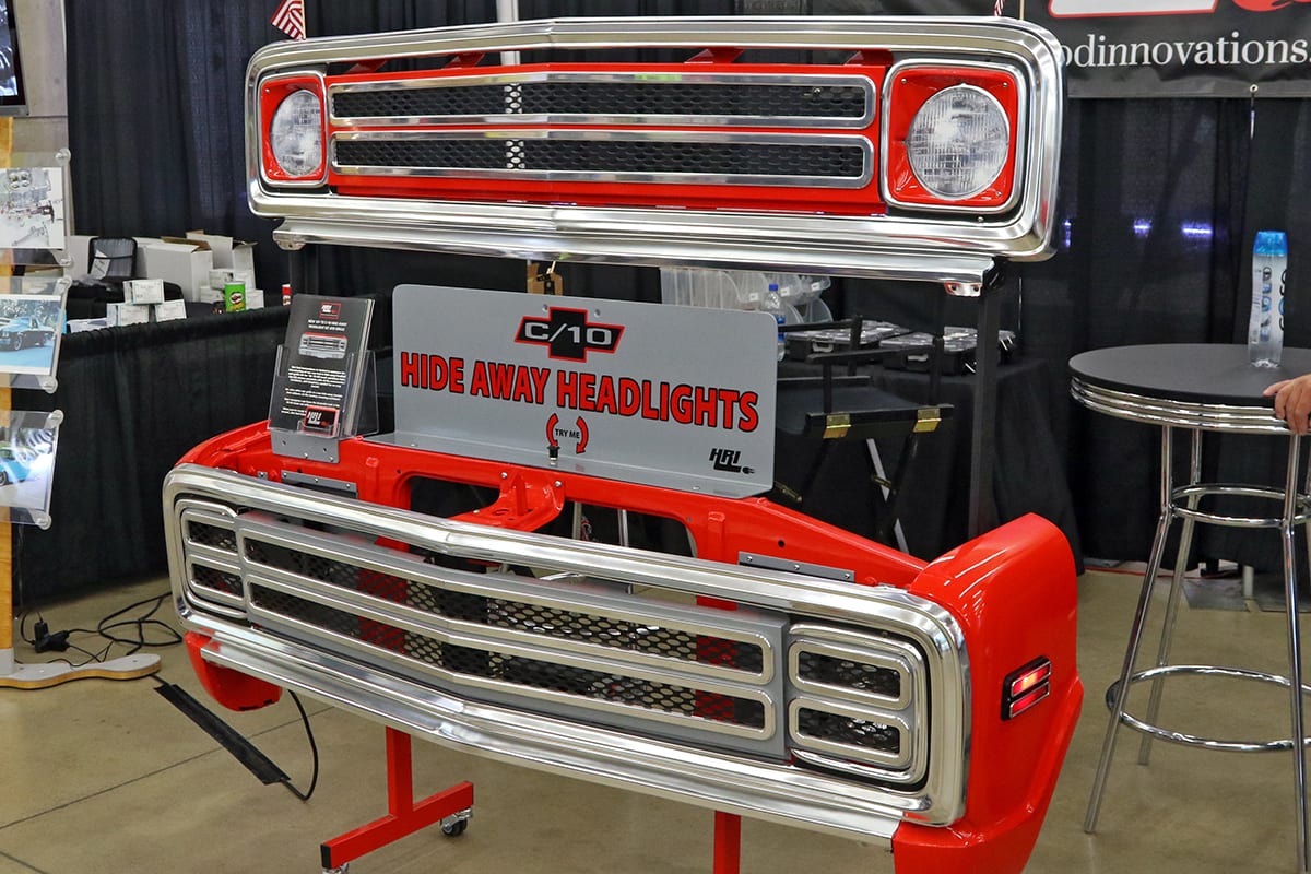 Bunke af en slogan 1969-72 C10 Hideaway Headlight Kit and Grille from Hot Rod Innovations |  Fueled News