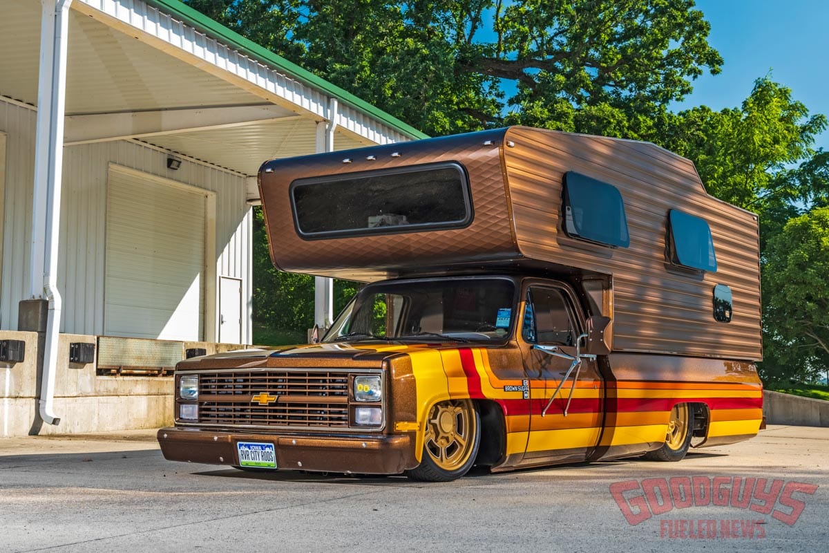 River City Rods & Fabrication, river city camper, squarebody camper, c10 camper, squarebody, c10, c30, vintage camper, brown sugar, brown sugar c10, brown sugar squarebody