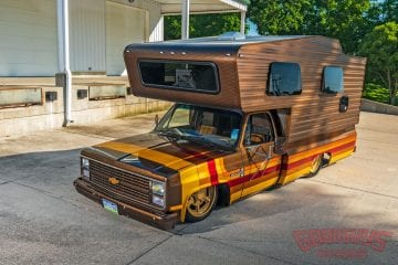 River City Rods & Fabrication, river city camper, squarebody camper, c10 camper, squarebody, c10, c30, vintage camper, brown sugar, brown sugar c10, brown sugar squarebody